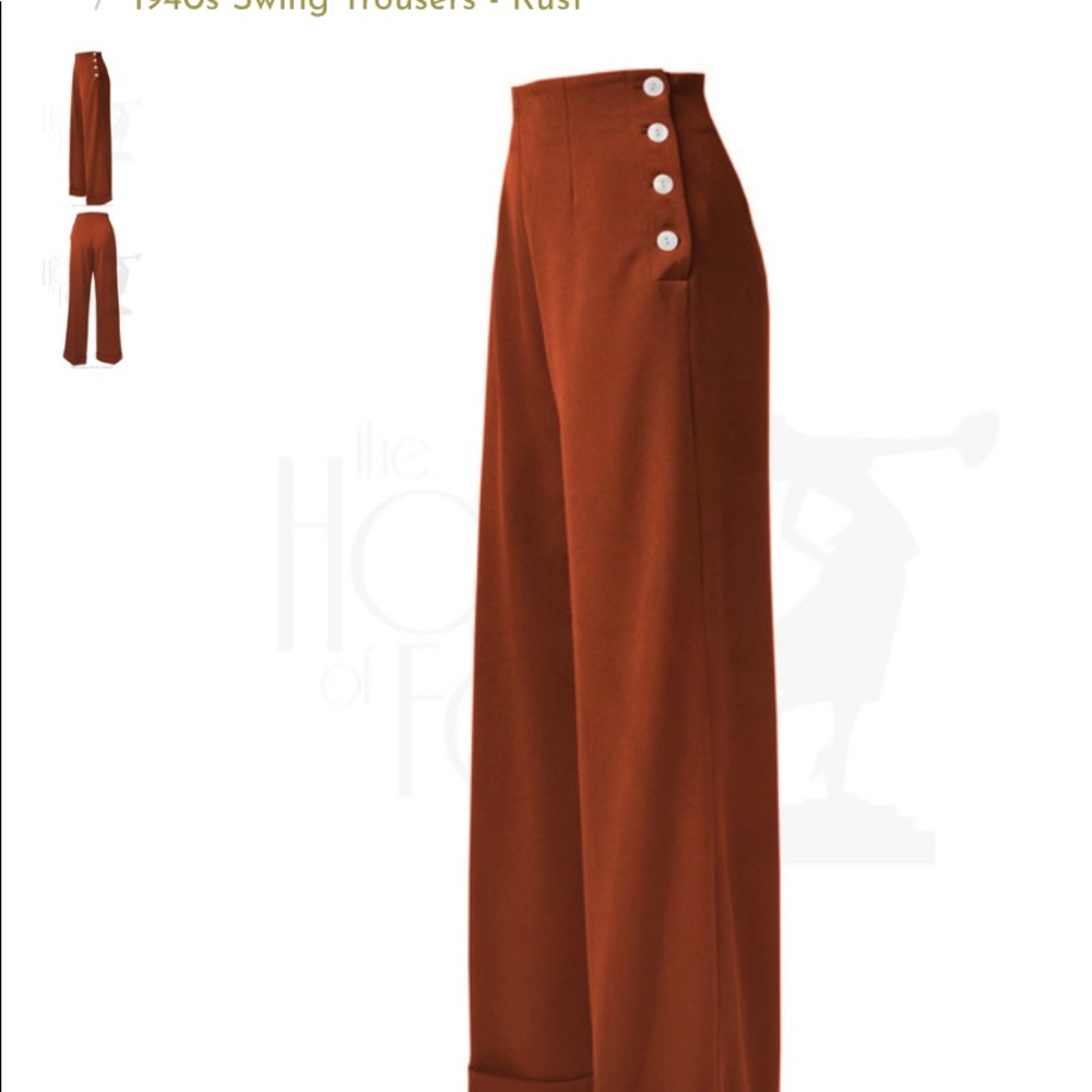 House of Foxy 1940s Swing Trousers UK size 16